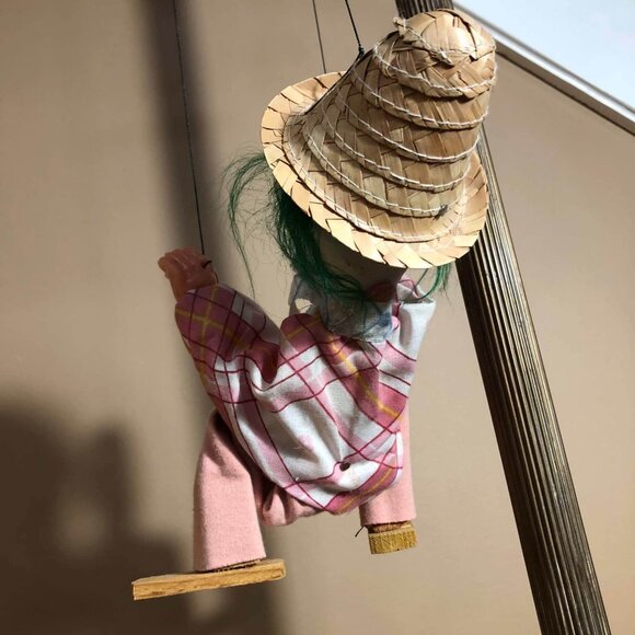 Vintage Mexican Clown marionette - Picture 8 of 8